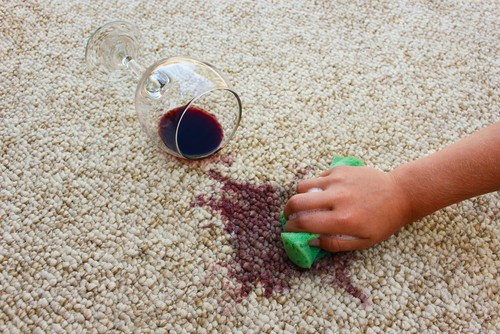 Addressing Spills and Stains